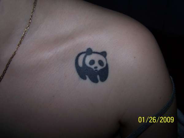 world wild life panda tattoo