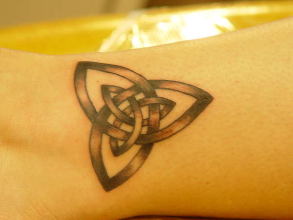 Trinity symbol tattoo