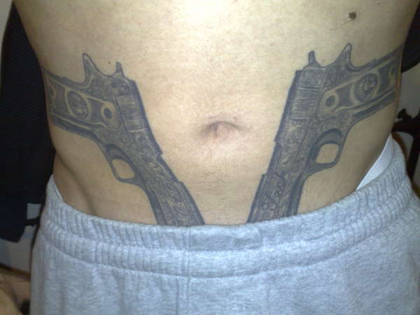 my guns tattoo