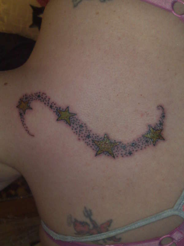 wife's stars tattoo