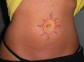Belly tattoo
