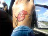 Foot Tat tattoo