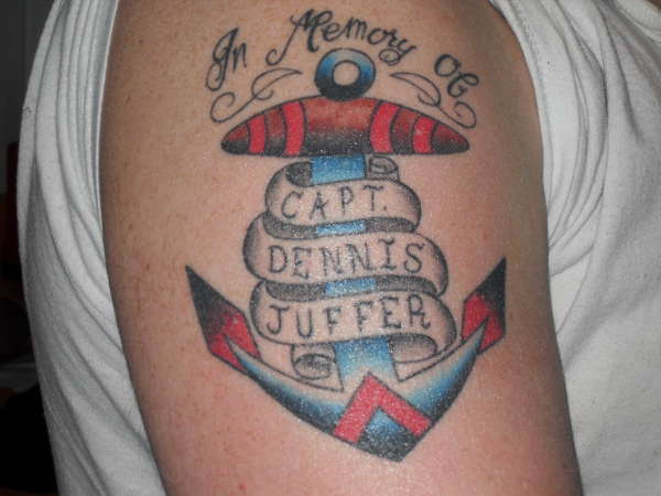 IN MEMORY OF MY DAD tattoo