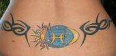 Lower Back tattoo