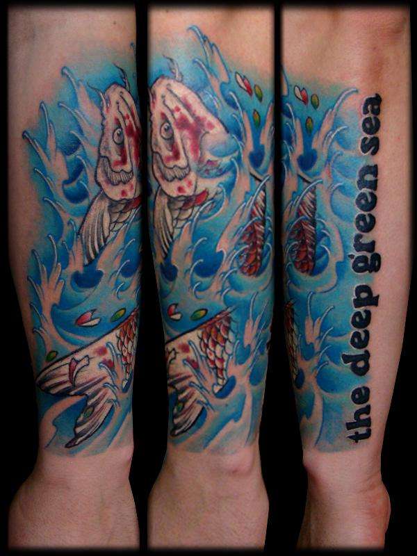 ... the deep green sea. tattoo