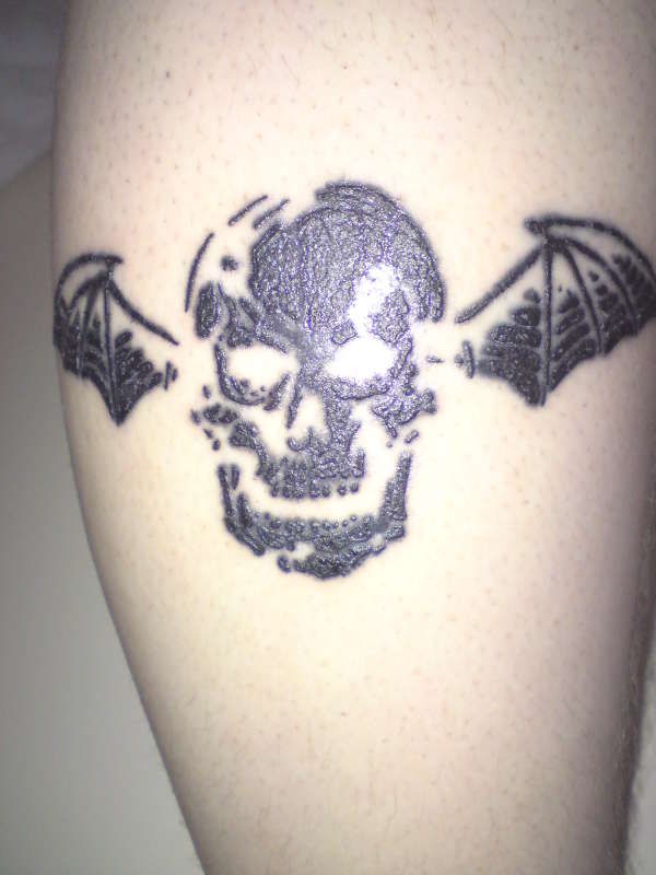 Deathbat 2 tattoo