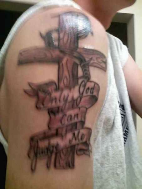 cross tattoo