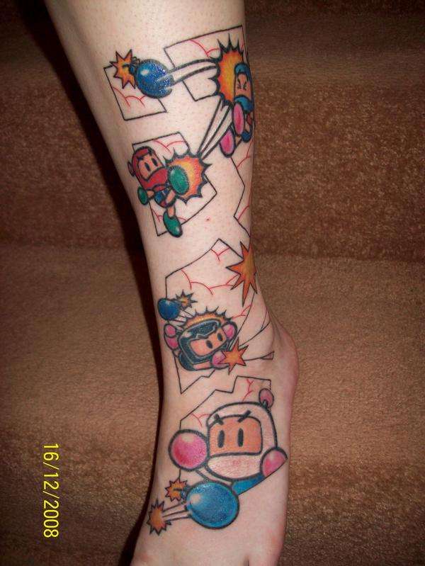 Bomberman! tattoo