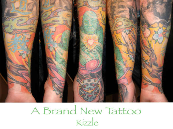 Buddha piece tattoo