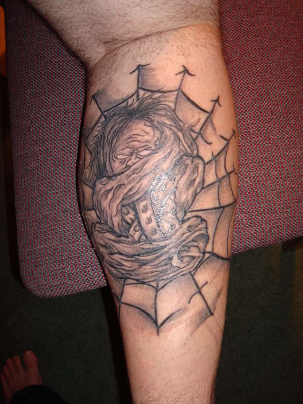 demon guy tattoo
