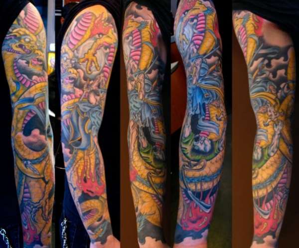 japanese dragon tattoo