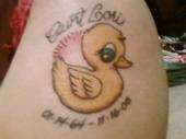 Memorial duck tattoo tattoo