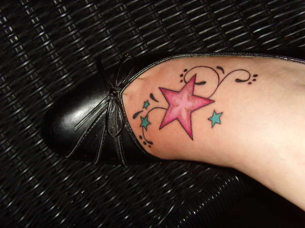 My mates Right foot tattoo