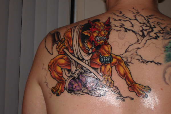 Oni Rage tattoo
