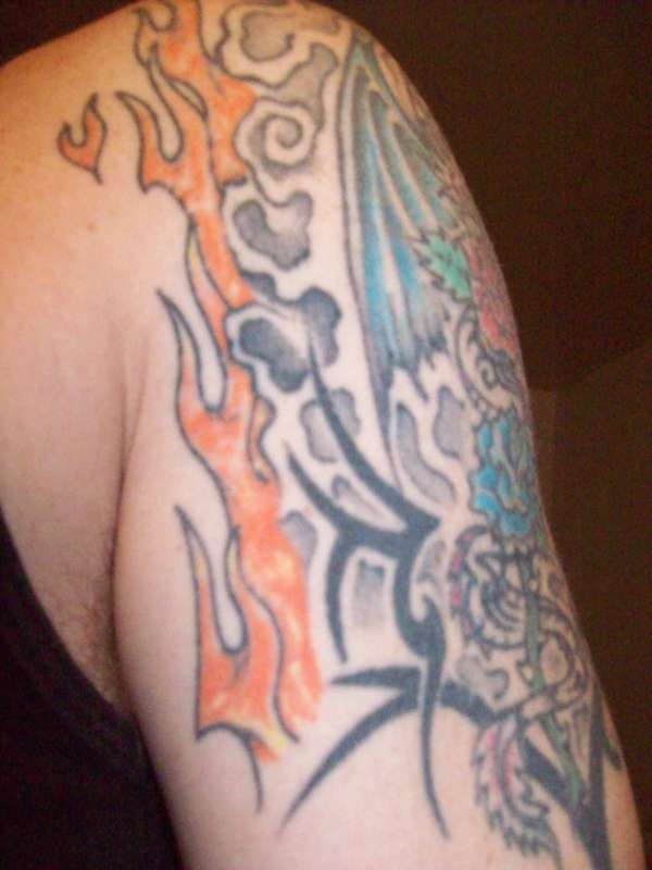 dragon cont tattoo