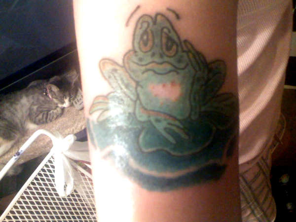frog tattoo