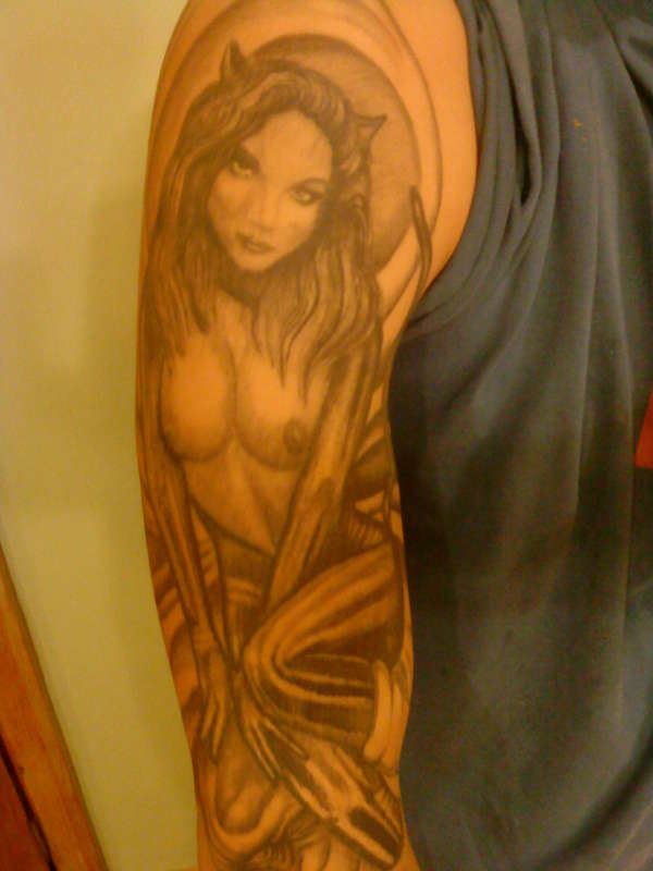 Catwoman tattoo