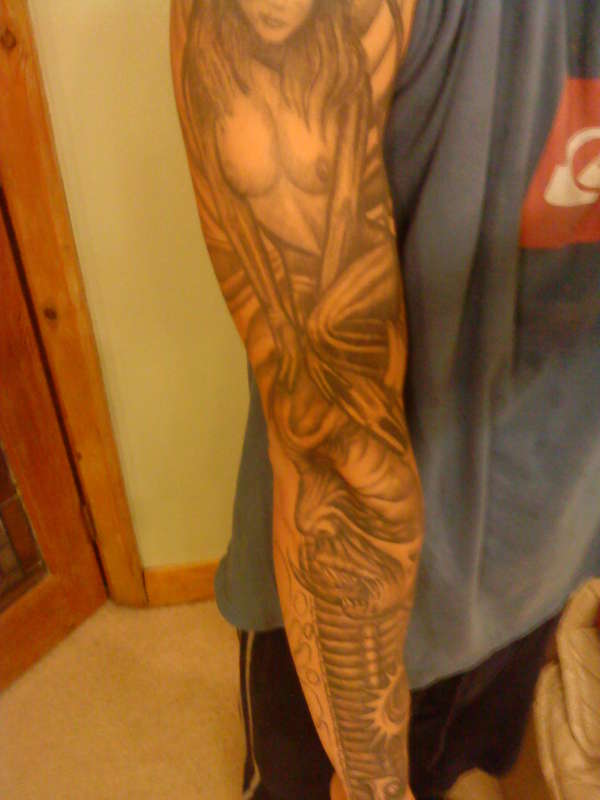 Unfinished tattoo