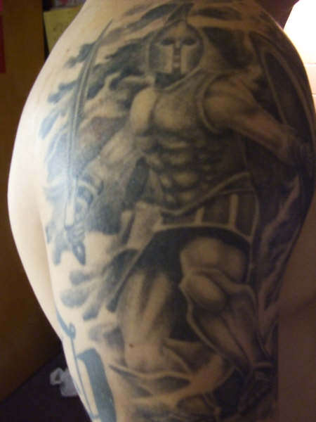some warrior tattoo