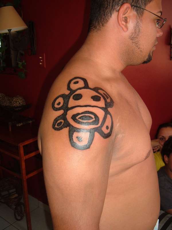 Taino indian Petroglyph tattoo