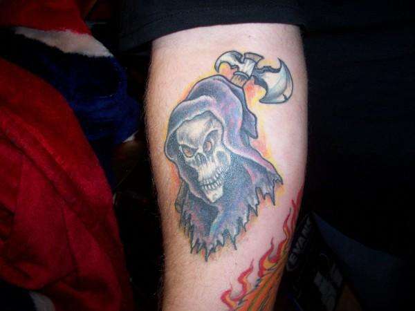 grim reaper tattoo