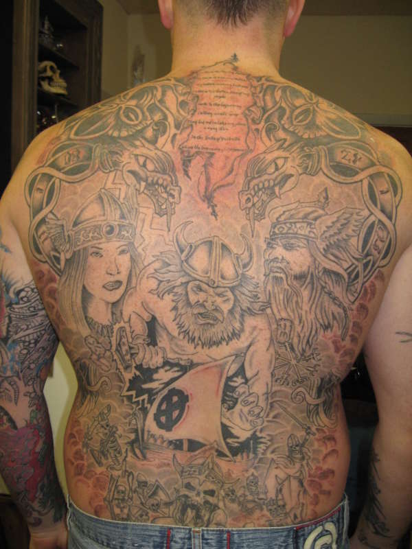 full back piece just finished tattoo