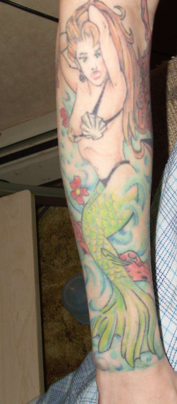 mermaid tattoo