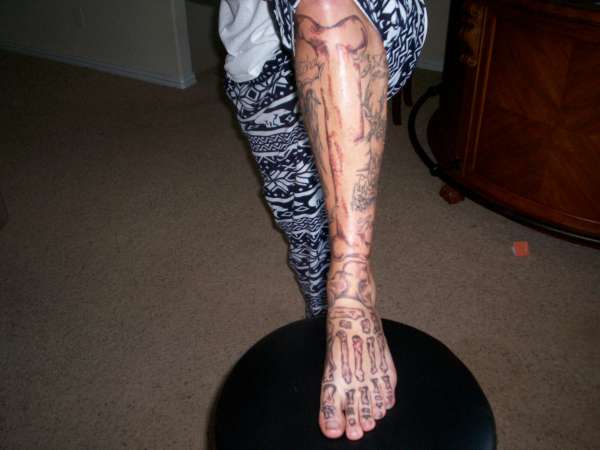 BONES tattoo