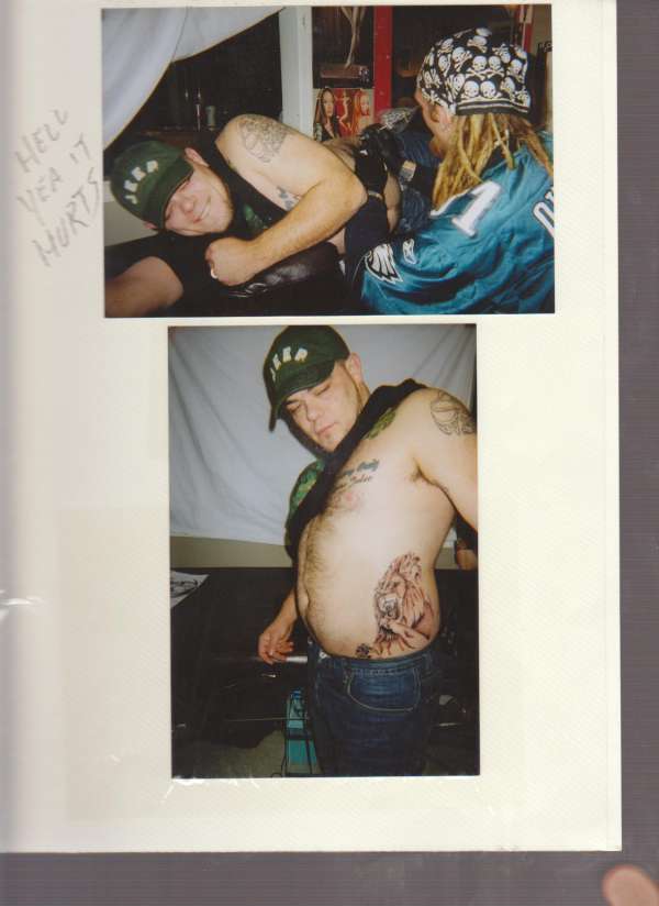 Pip at Devine Line tattoo