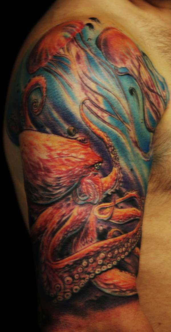 Wicked Under Water Tattoo tattoo