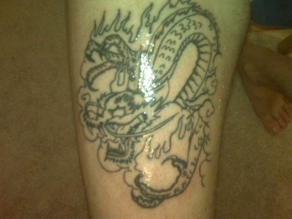 dragon tattoo