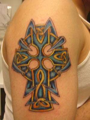 Cross tattoo