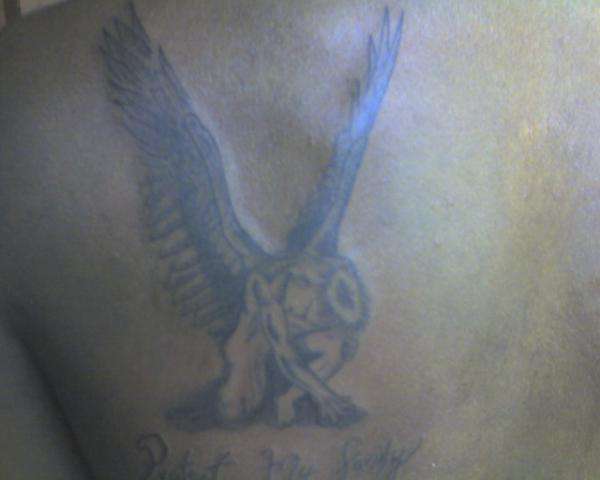 angel tattoo