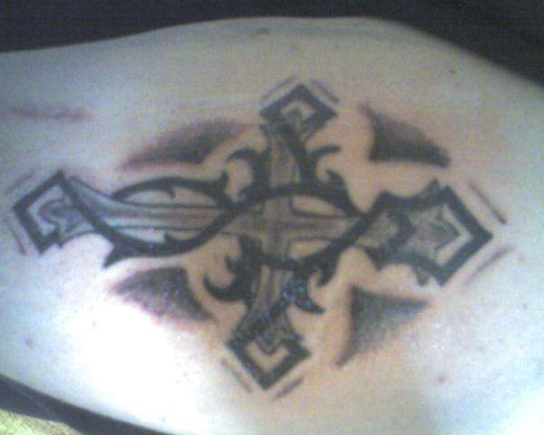 cross tattoo