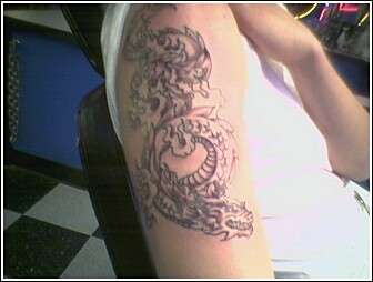 Dragon tattoo