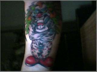 my clown tattoo