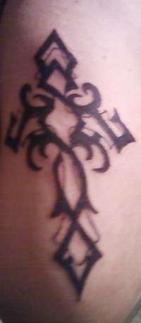 cross tattoo