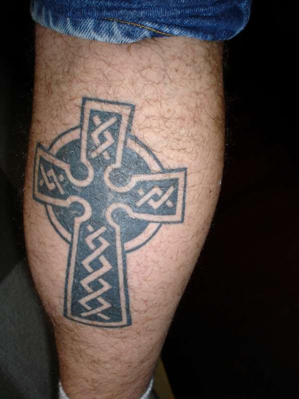 Family Cross tattoo