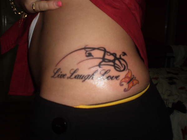 life saying tattoo