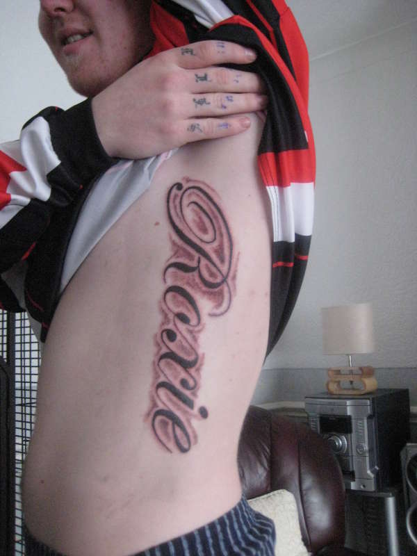 my rib tattoo tattoo