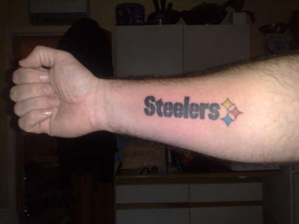 Steelers tattoo