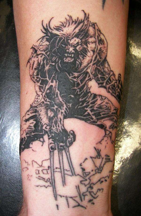 Wolverine tattoo