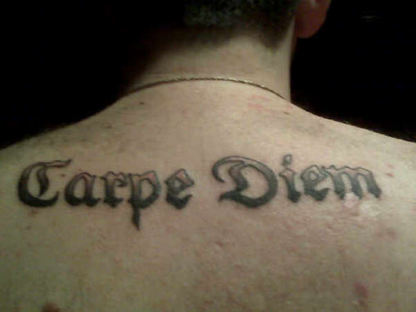 carpe diem tattoo