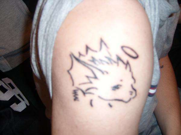 Baby Dragon tattoo