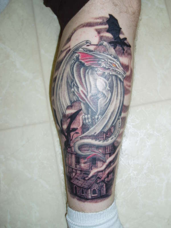 dragon ownage tattoo