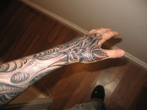 Hand Extension tattoo