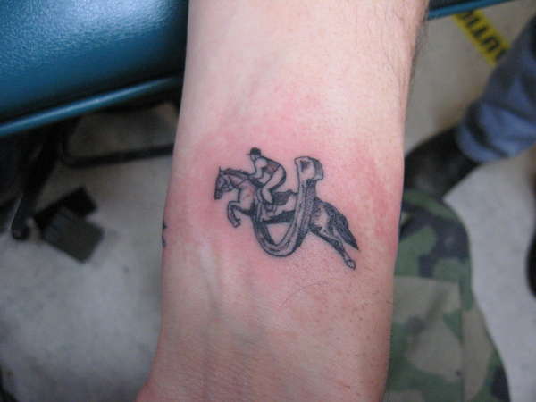 Wrist tattoo