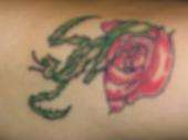 my moms leg tattoo