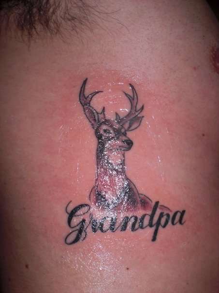 In dedication to papa... tattoo
