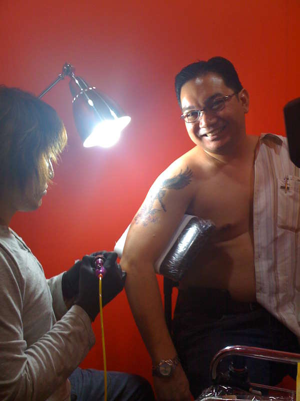 Still Smiling tattoo